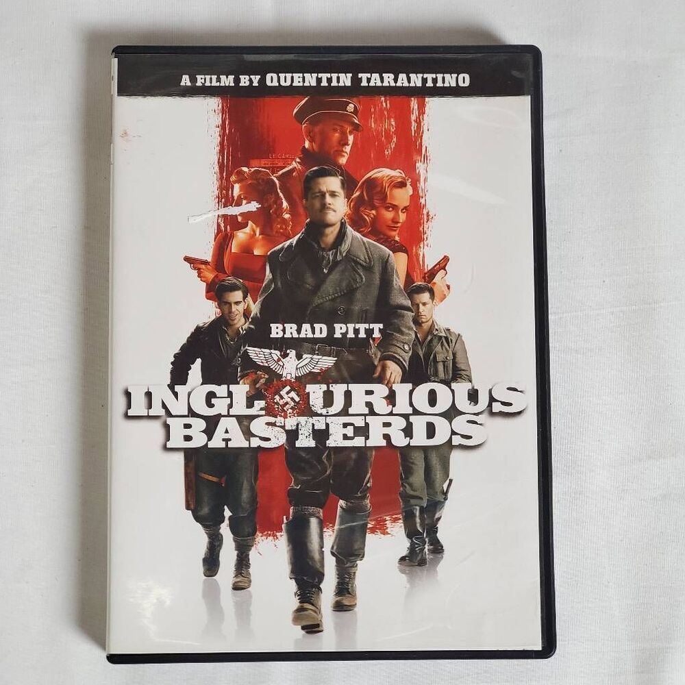 Inglourious Basterds (DVD) Quentin Tarantino Brad Pitt WWII Action Drama
